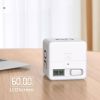 Digital Display Alarm Clock Time Management PP Cube Shape Countdown Homework Study Timer Kitchen Timers for Daily Life - China - White